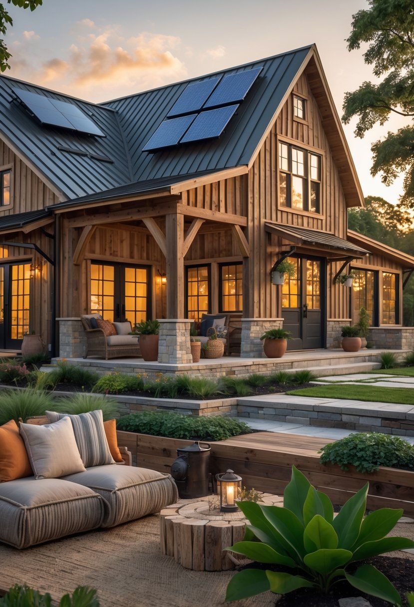 13 Farmhouse Barndominium Ideas for Modern Rustic Living Spaces
