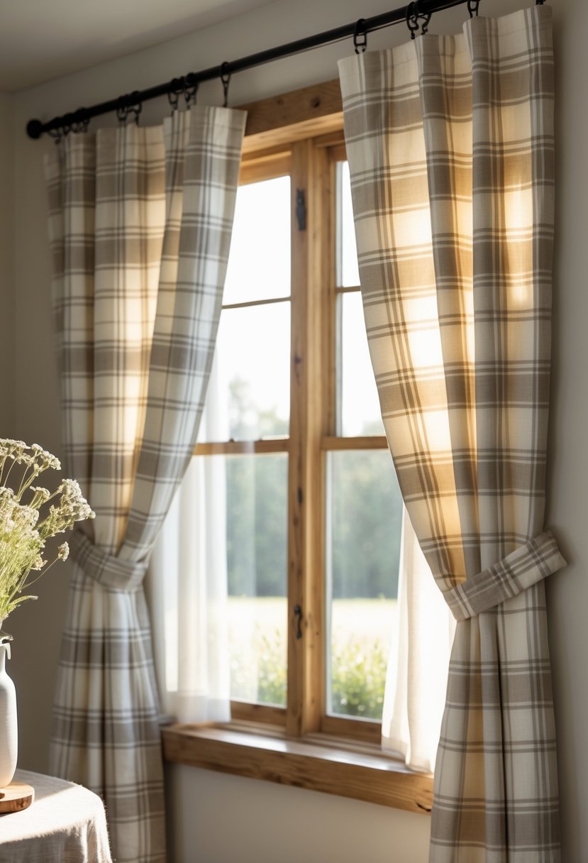 13 Farmhouse Curtains Ideas for Stylish and Cozy Home Decor