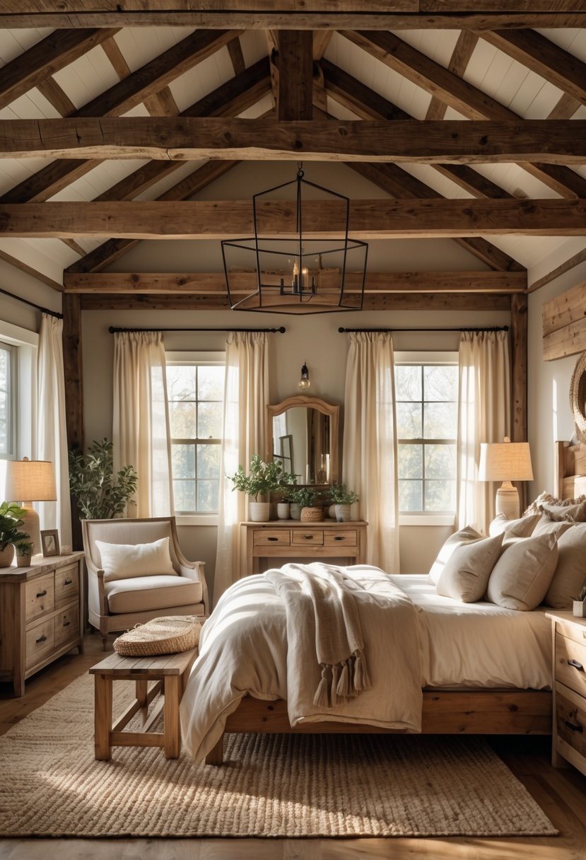 14 Rustic Farmhouse Bedroom Ideas for Timeless Cozy Style