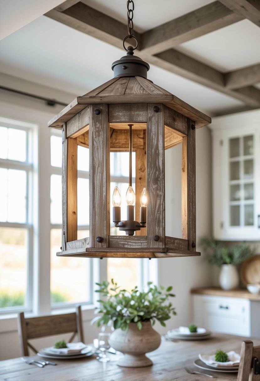 13 Farmhouse Dining Room Light Fixtures That Enhance Rustic Elegance