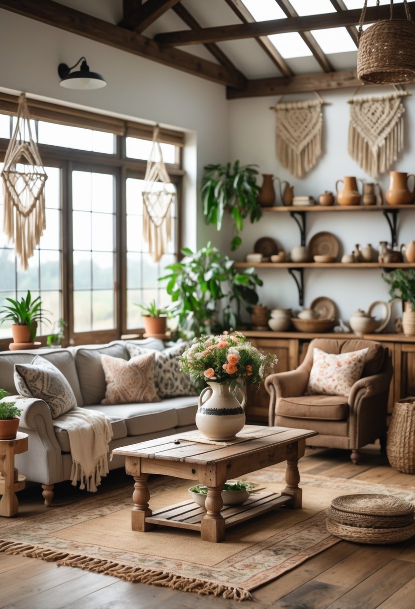 12 Creative Boho Farmhouse Ideas That Feel Fresh and Modern