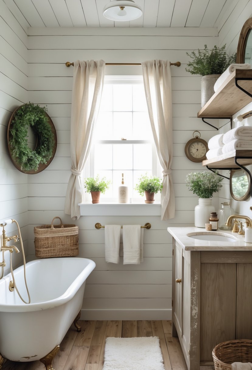 15 Small Farmhouse Bathroom Ideas to Maximize Style and Function