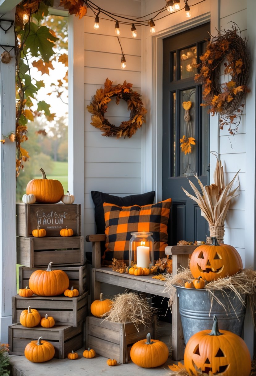 15 Farmhouse Halloween Decor Ideas for a Rustic & Spooky Look