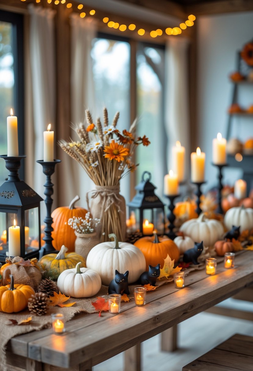 15 Farmhouse Halloween Table Decor Ideas for Stylish Seasonal Entertaining