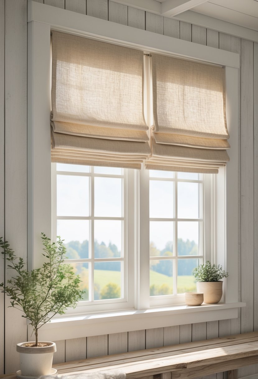 13 Farmhouse Window Treatments for Timeless Rustic Charm