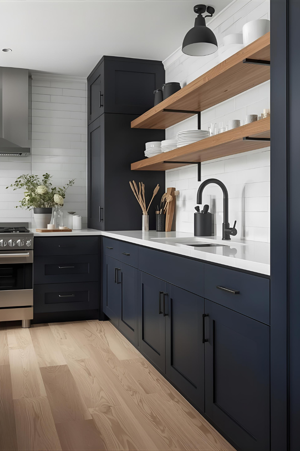 17 Blue Farmhouse Kitchen Cabinet Ideas That Feel Fresh and Timeless