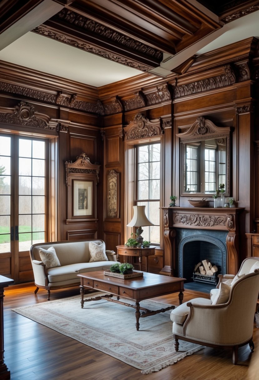 13 Victorian Farmhouse Living Room Ideas for Timeless Elegance and Comfort