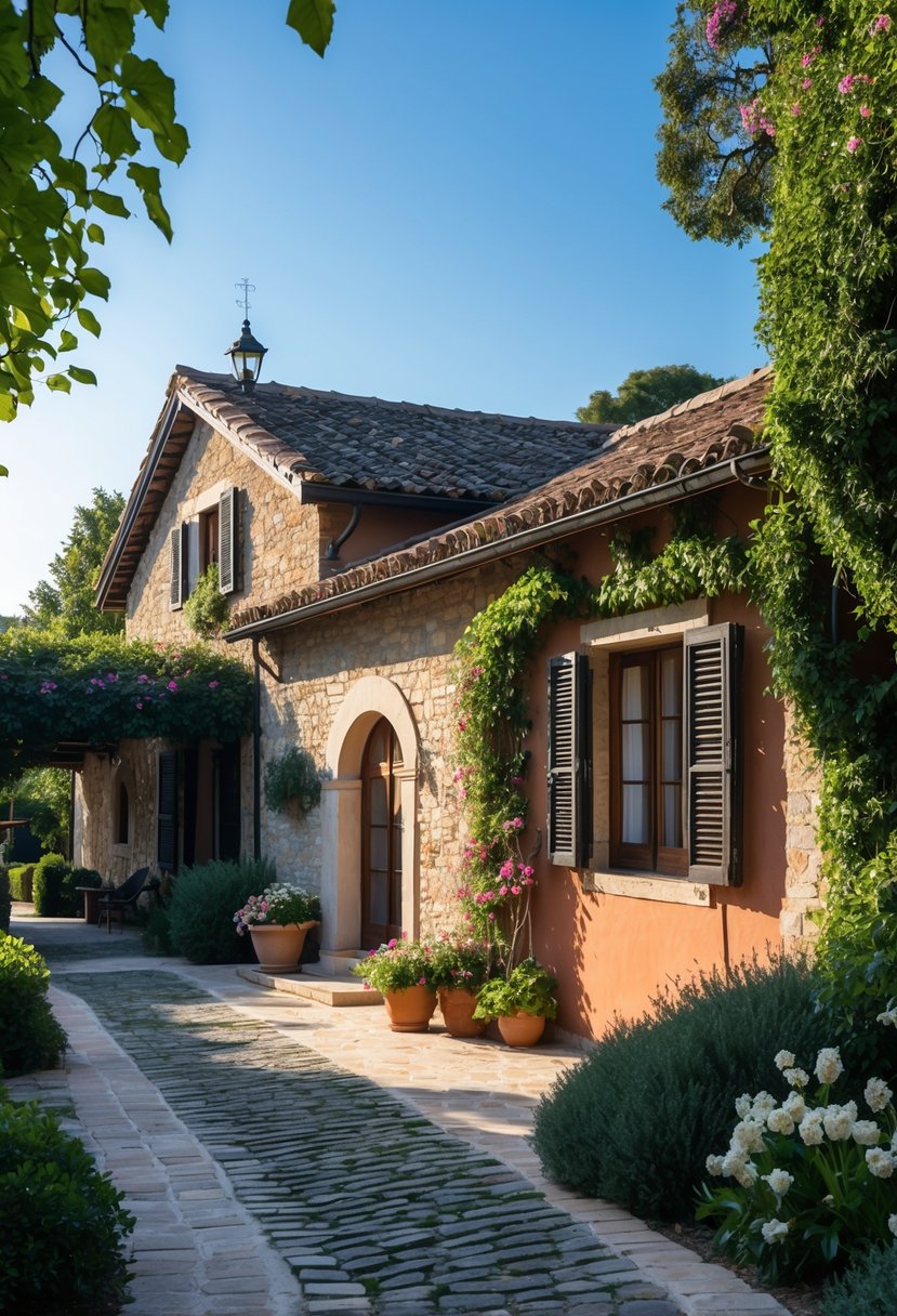 15 Italian Farmhouse Exterior Ideas Inspired by Tuscany Homes