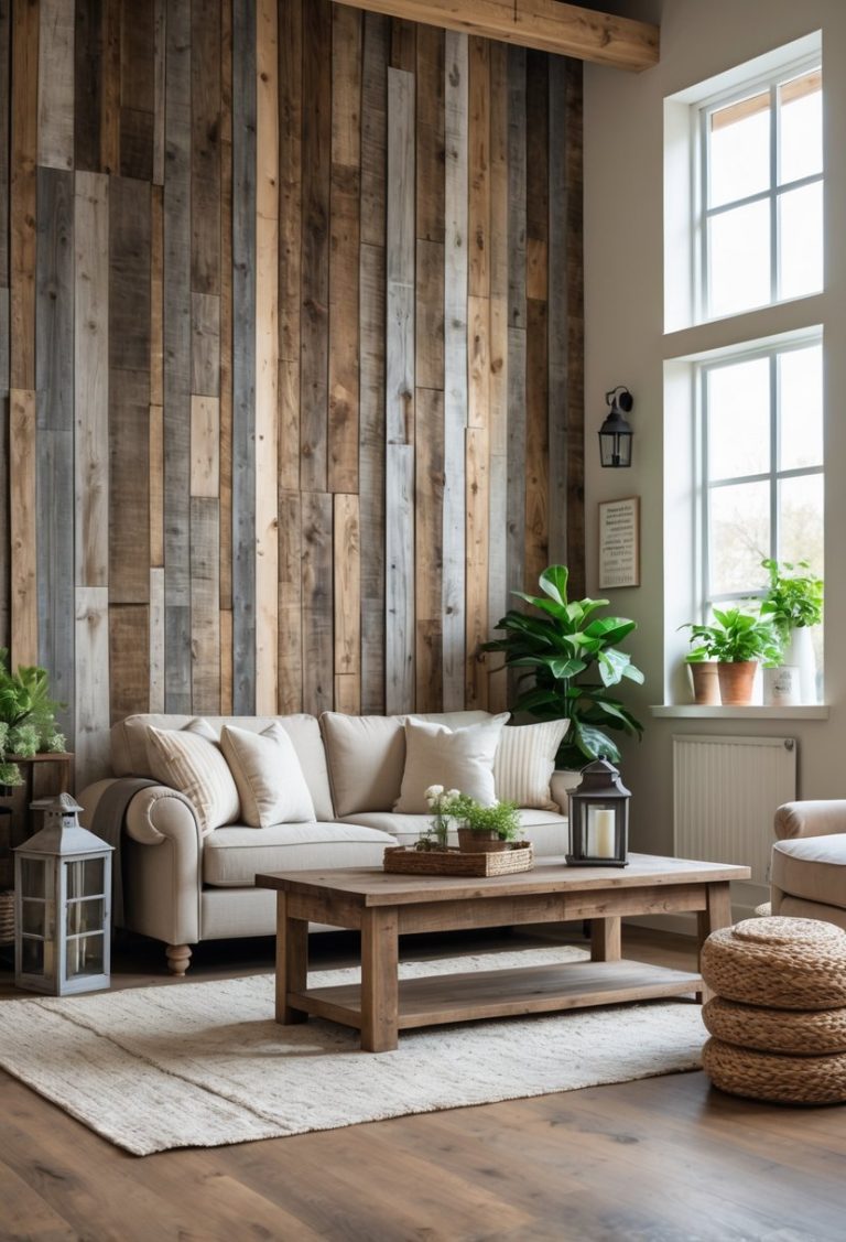 13 Farmhouse Accent Wall Ideas That Completely Break Design Rules ...