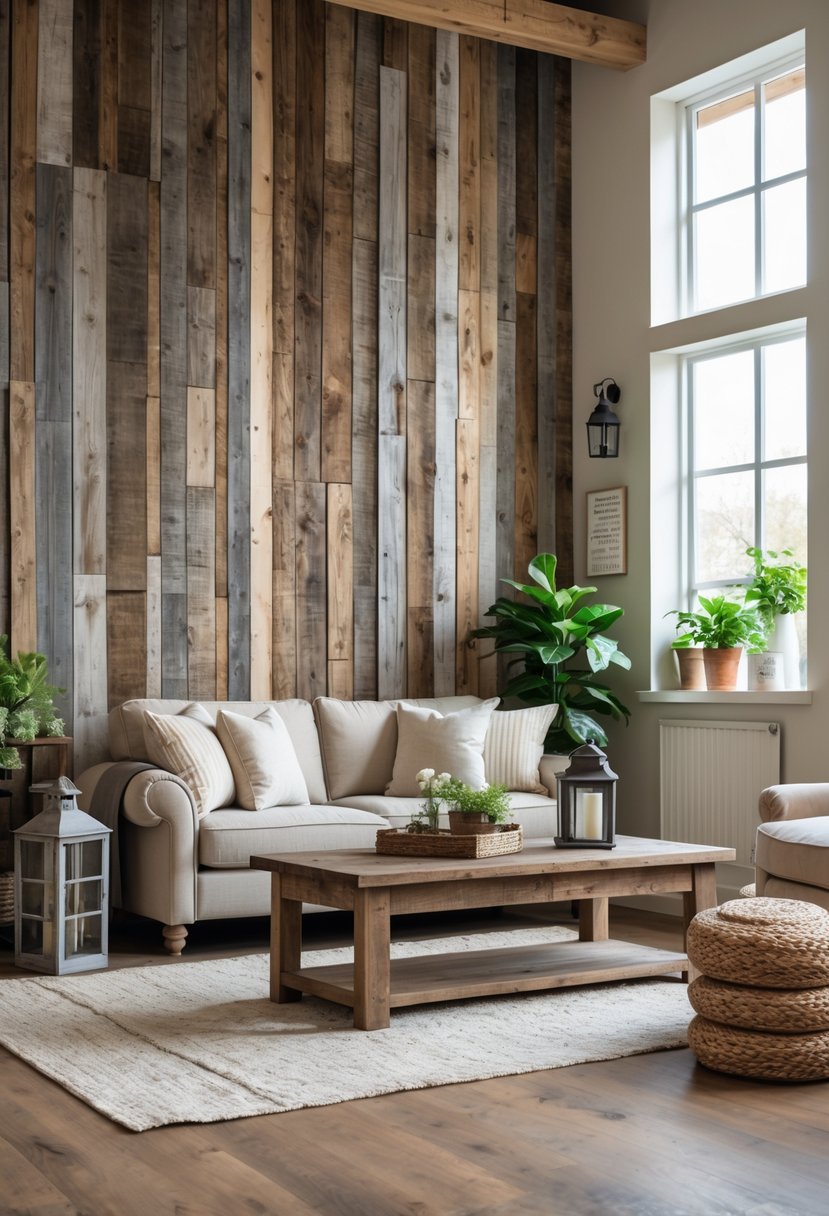 13 Farmhouse Accent Wall Ideas That Completely Break Design Rules