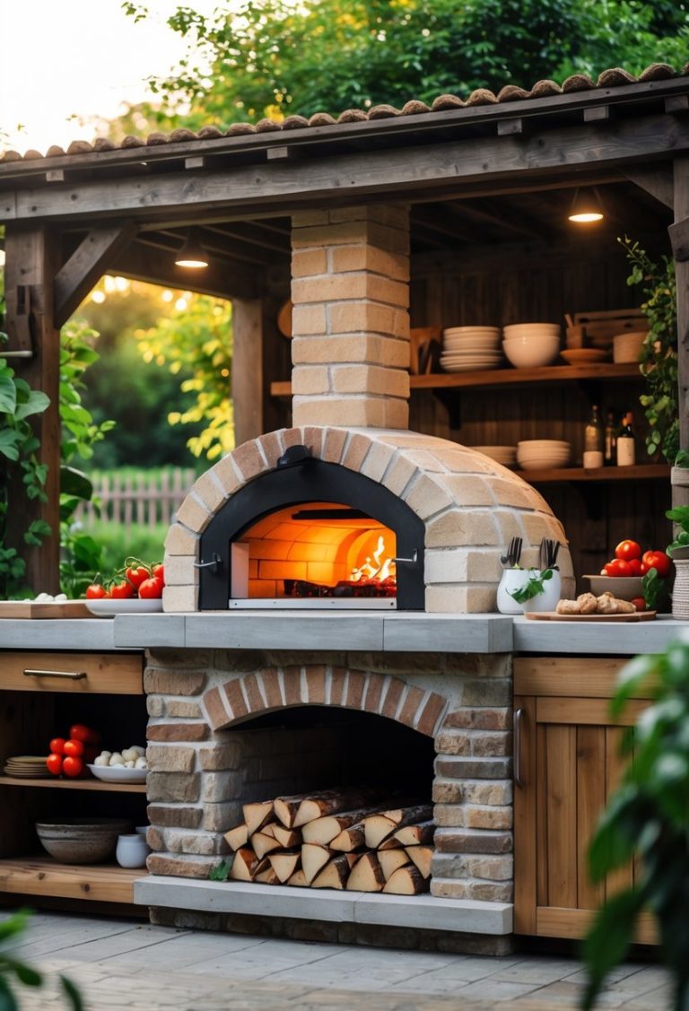 15 Farmhouse Outdoor Kitchen Ideas for Stylish and Functional Backyard ...