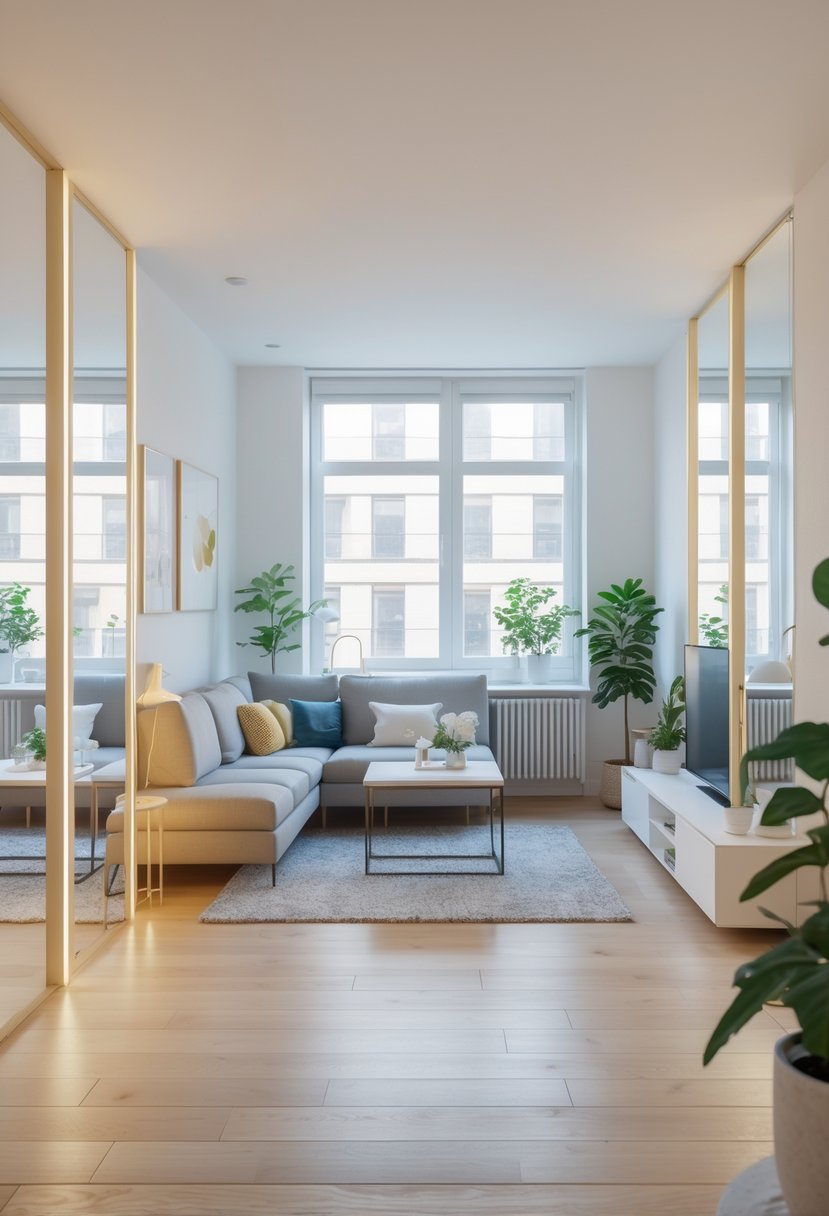 17 Small Apartment Living Room Ideas That Feel Bigger