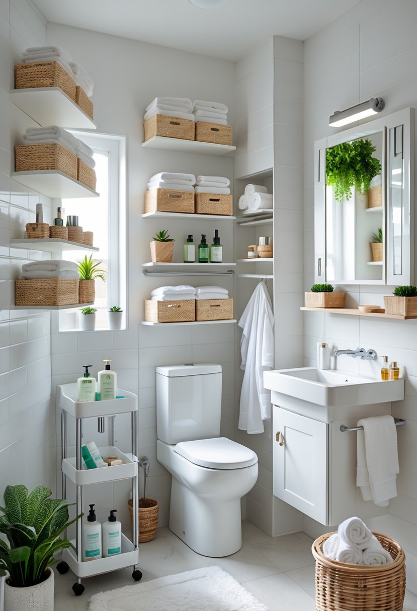 15 Small Bathroom Storage Ideas to Maximize Space and Style